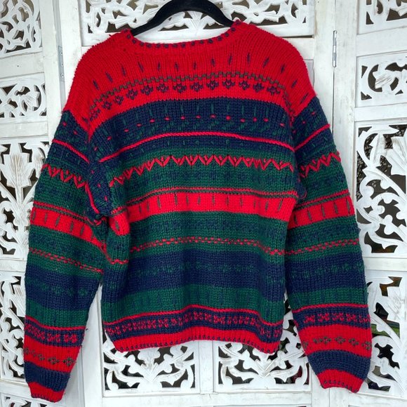 Michelle Stuart Studio Vintage Hand Knit Sweater - Picture 5 of 7